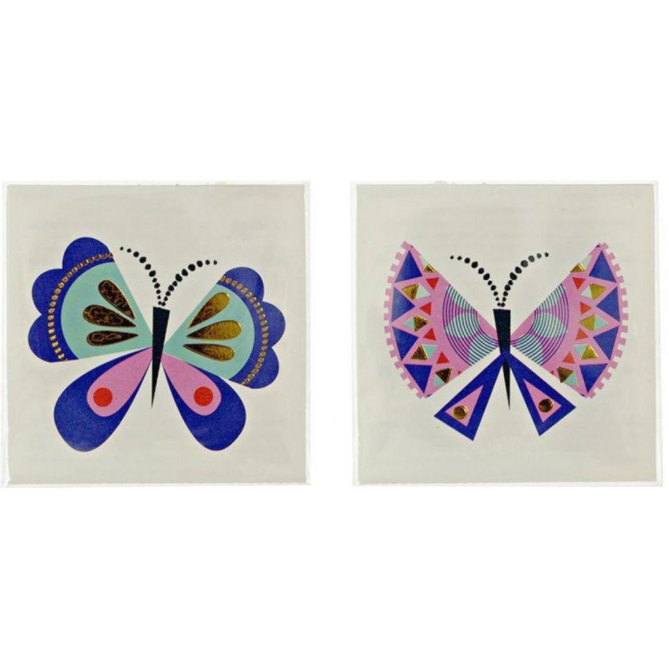 meri meri tatoos schmetterling