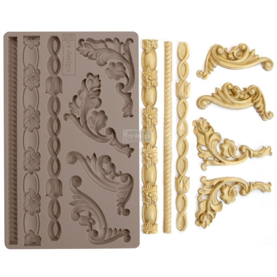 fondant mould italian accents 12x20 cm