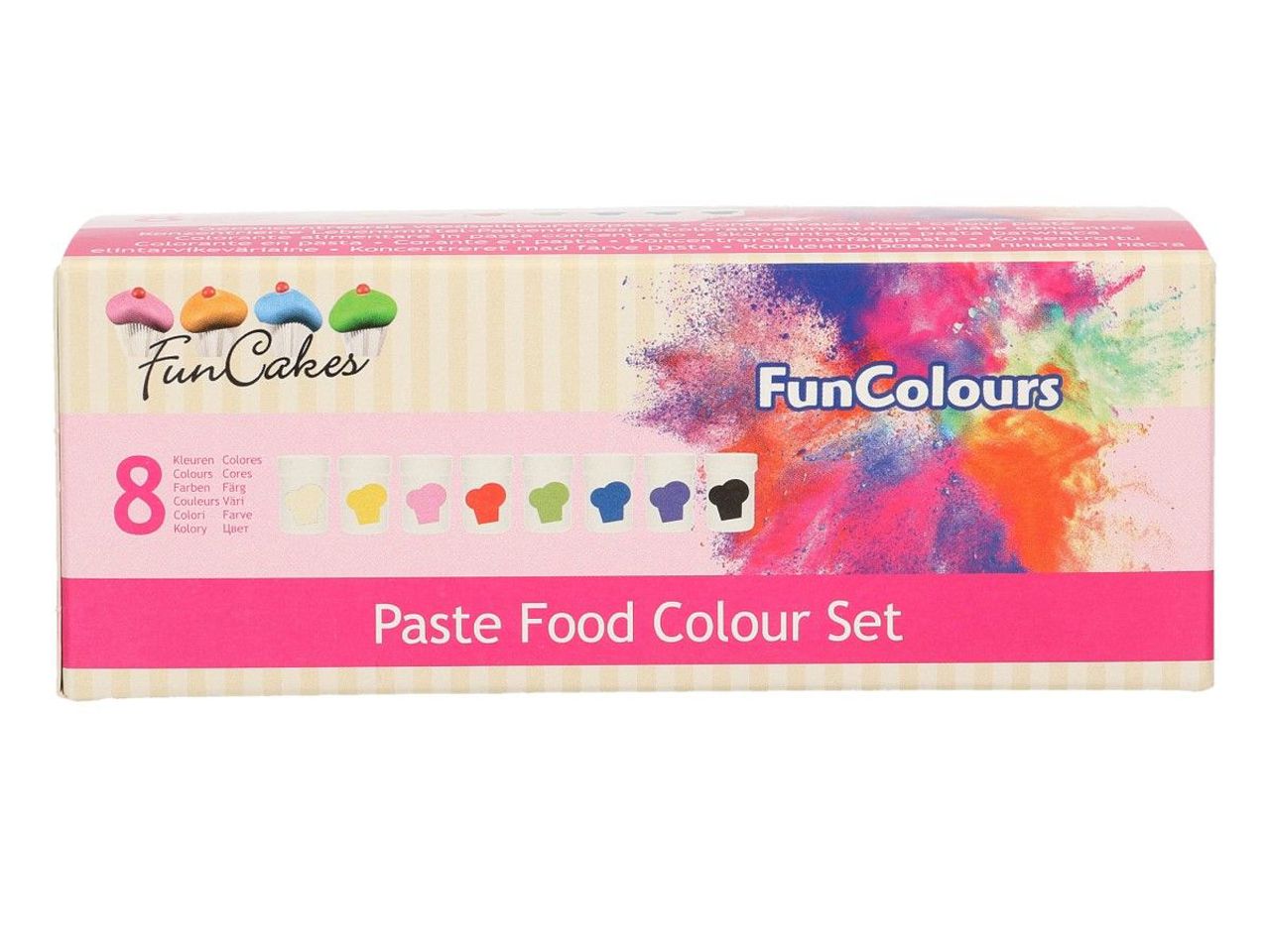 funcakes funcoulours paste 8er set