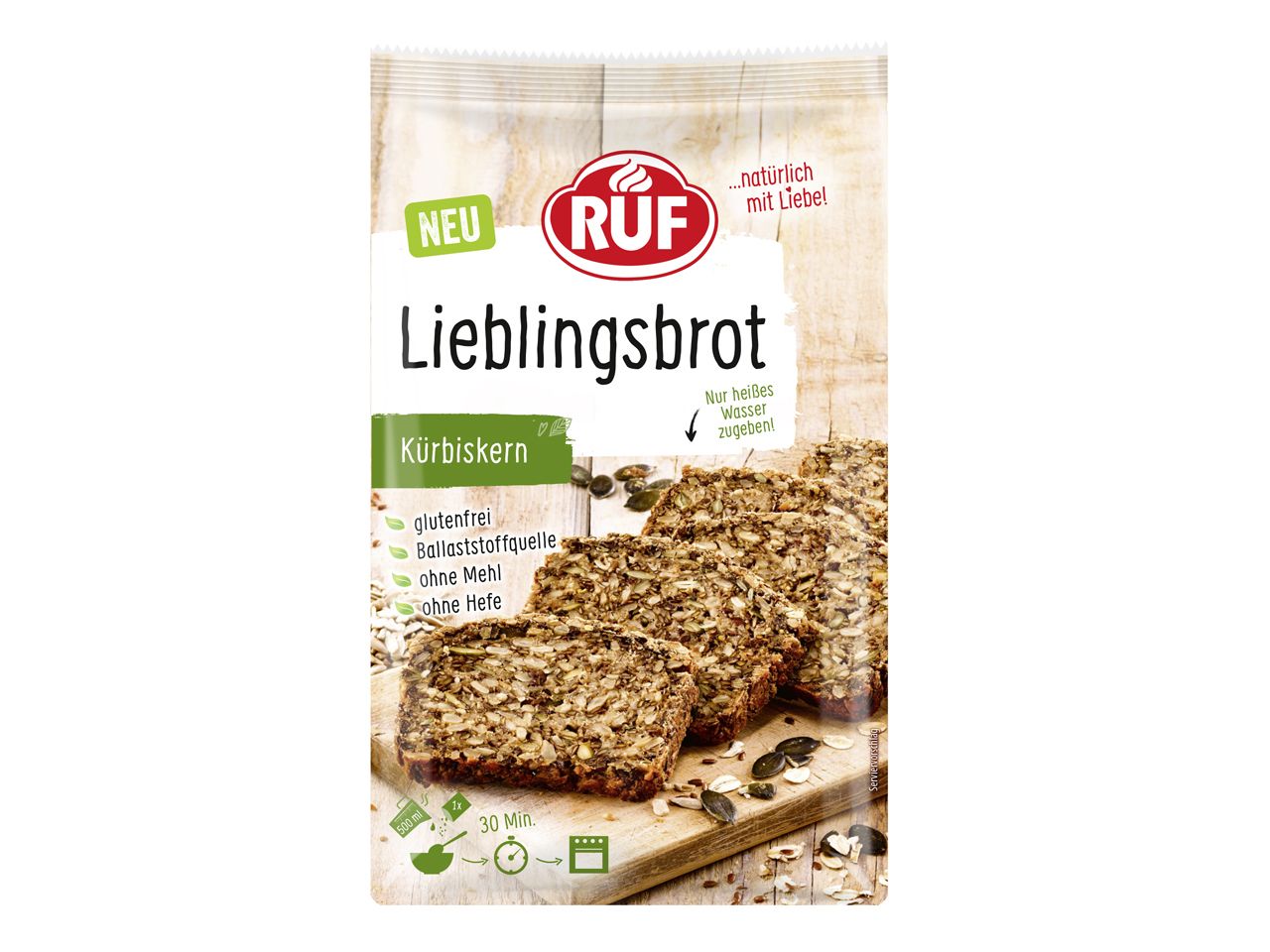 ruf lieblingsbrot kuerbiskern 600g