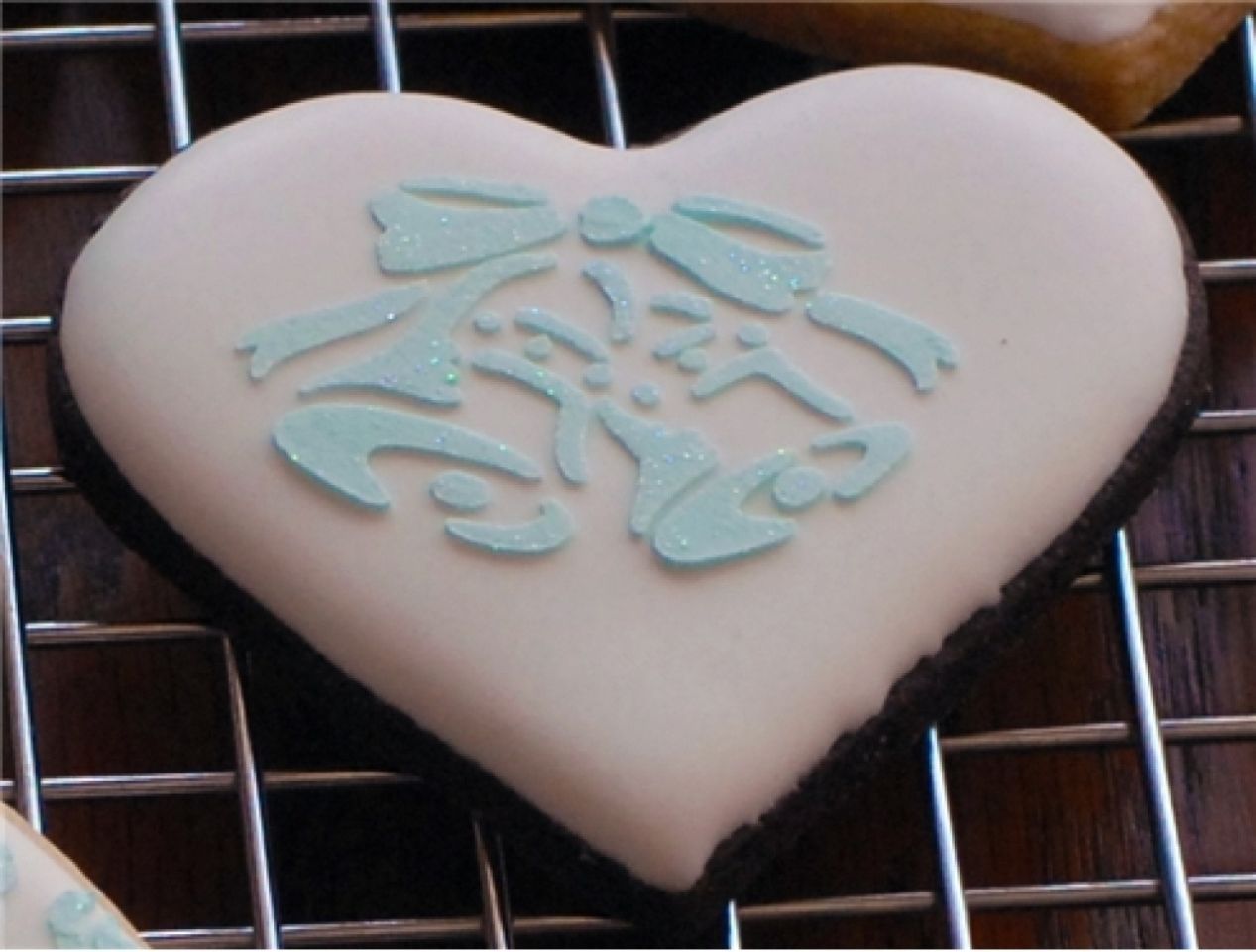 schablonen set hochzeitstorte royal icing airbrush 5 cm