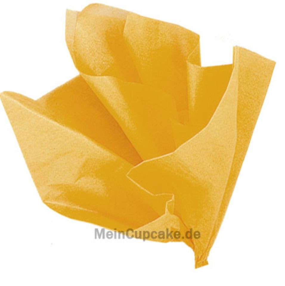 seidenpapier 5 blaetter a 50x70 cm gold