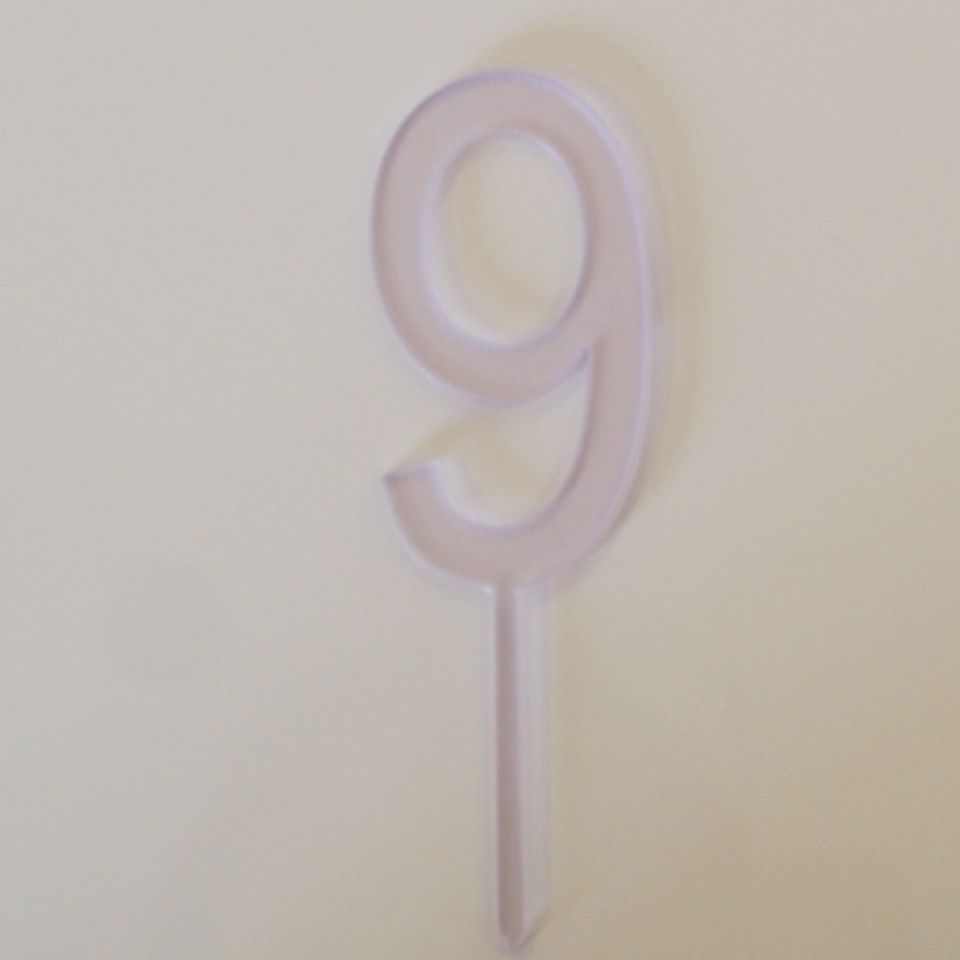 meri meri torten picker nummer 9 11 cm