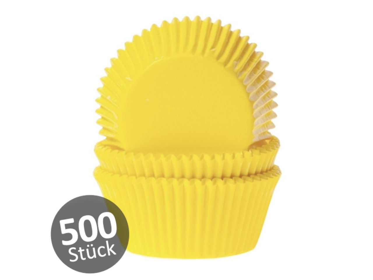 muffinfoermchen gelb 500 stueck