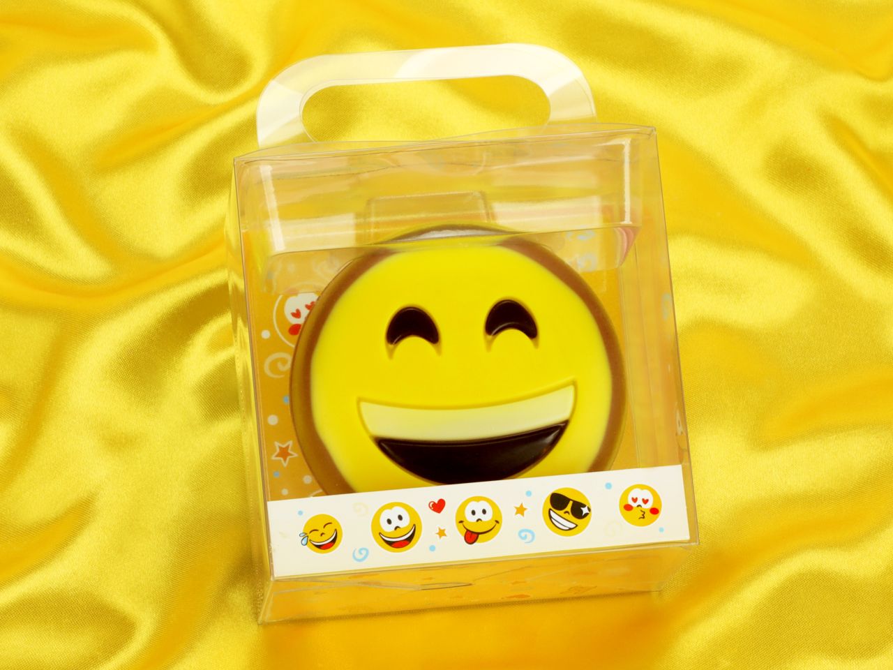 gift box smiling face