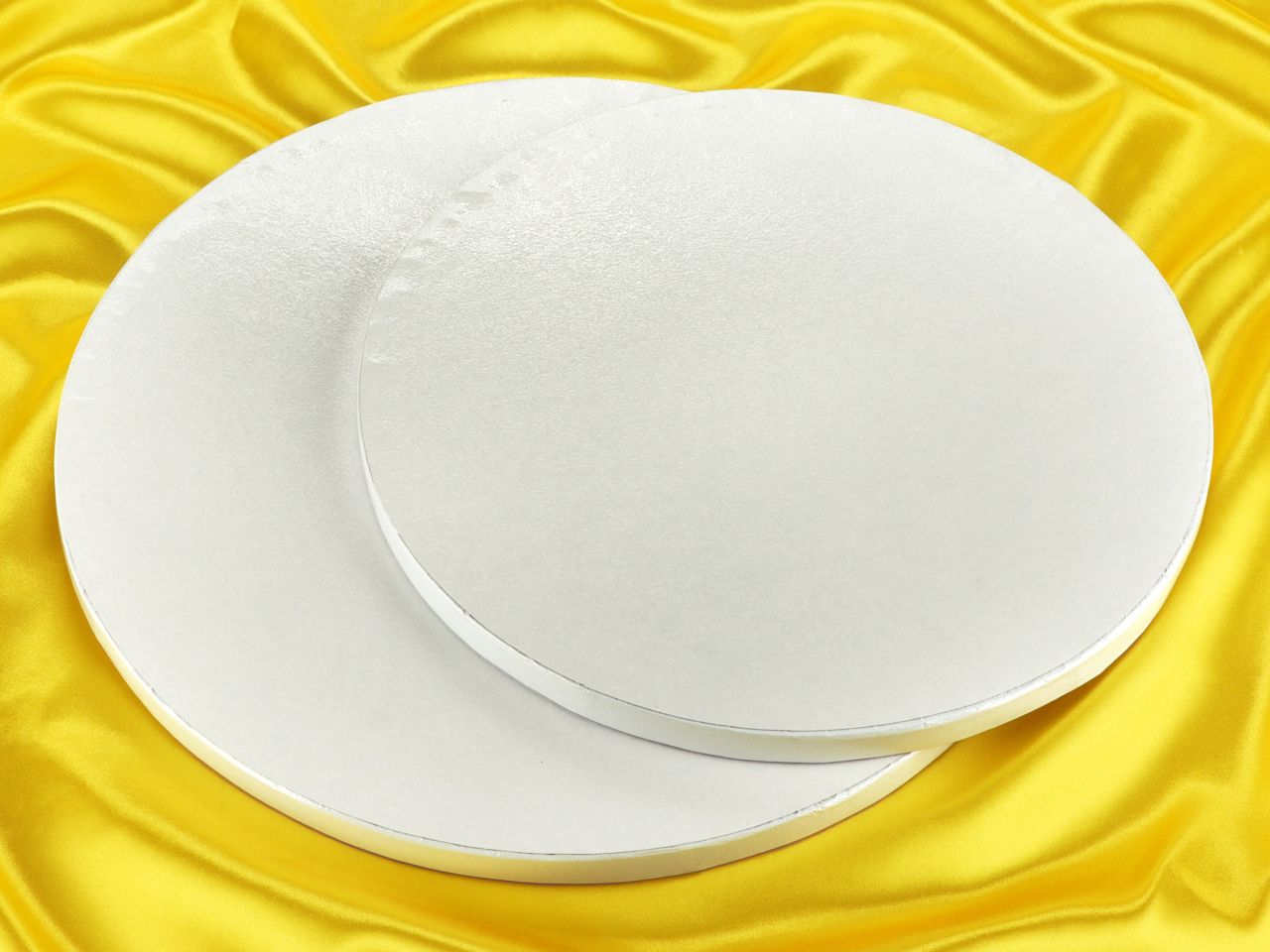 cakeboard rund 36cm weiss