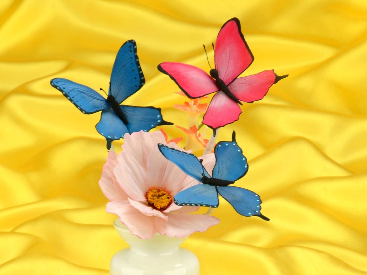 silicone veiner and cutter set butterfly