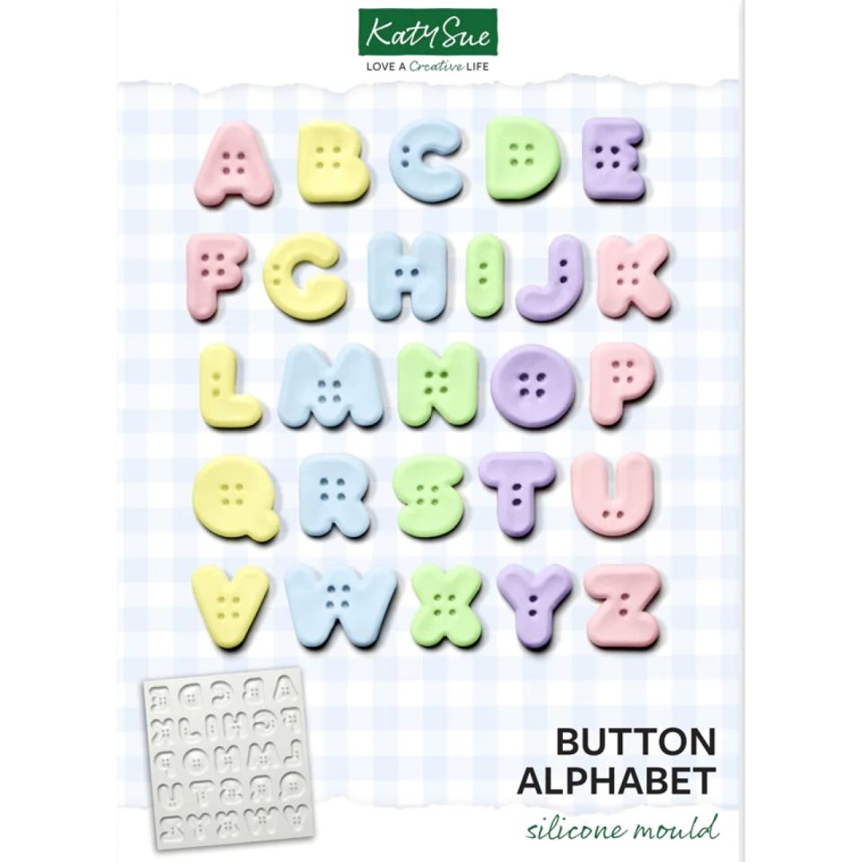 fondantform buchstaben knopf