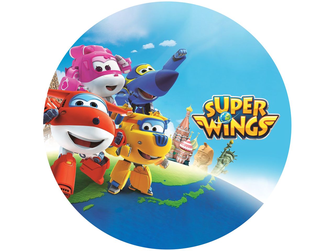 tortenaufleger super wings 2 rund 20cm