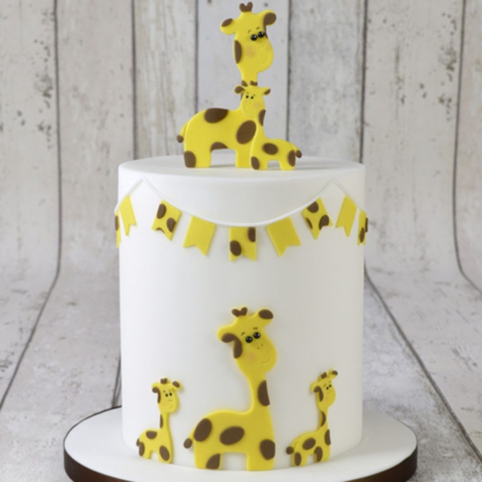 fondant cutter giraffes 10 5 cm 5 7 cm