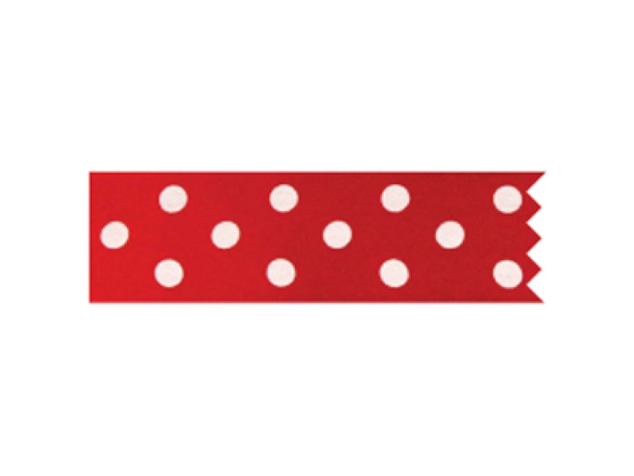 tortenband rot mit punkten 1 meter