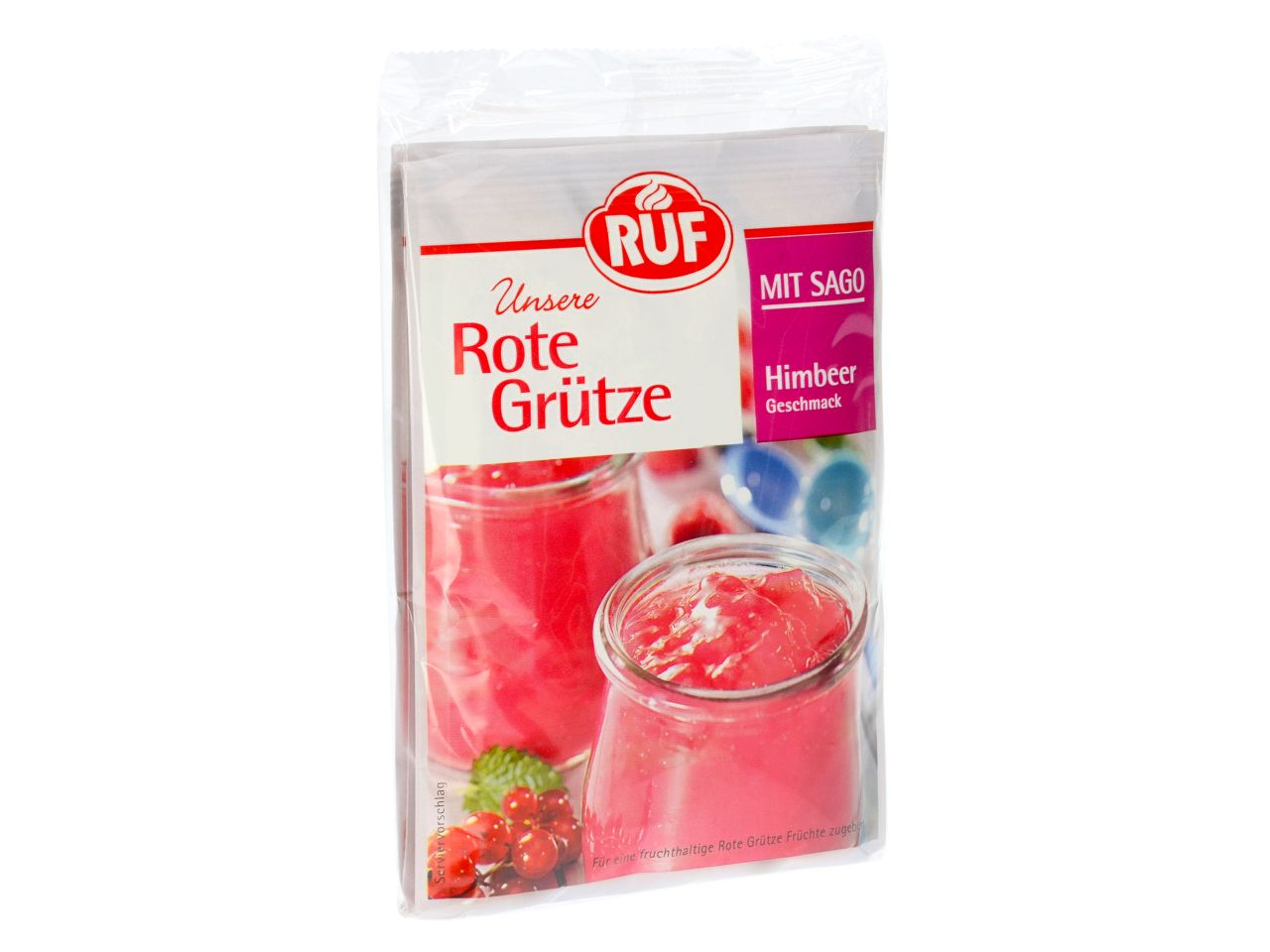 ruf rote gruetze himbeer mit sago 3er pack 3x43g