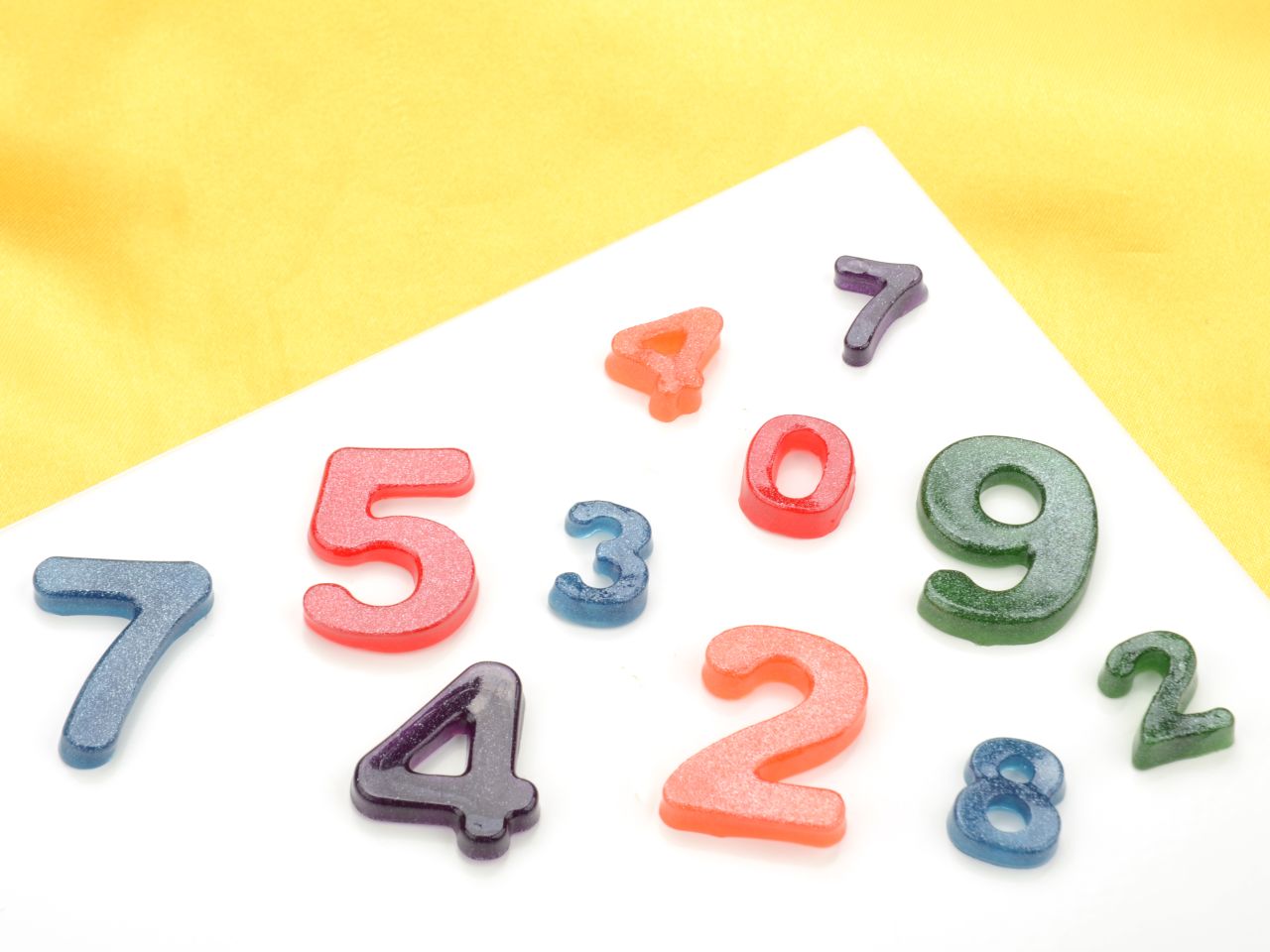 silicone mould small numbers