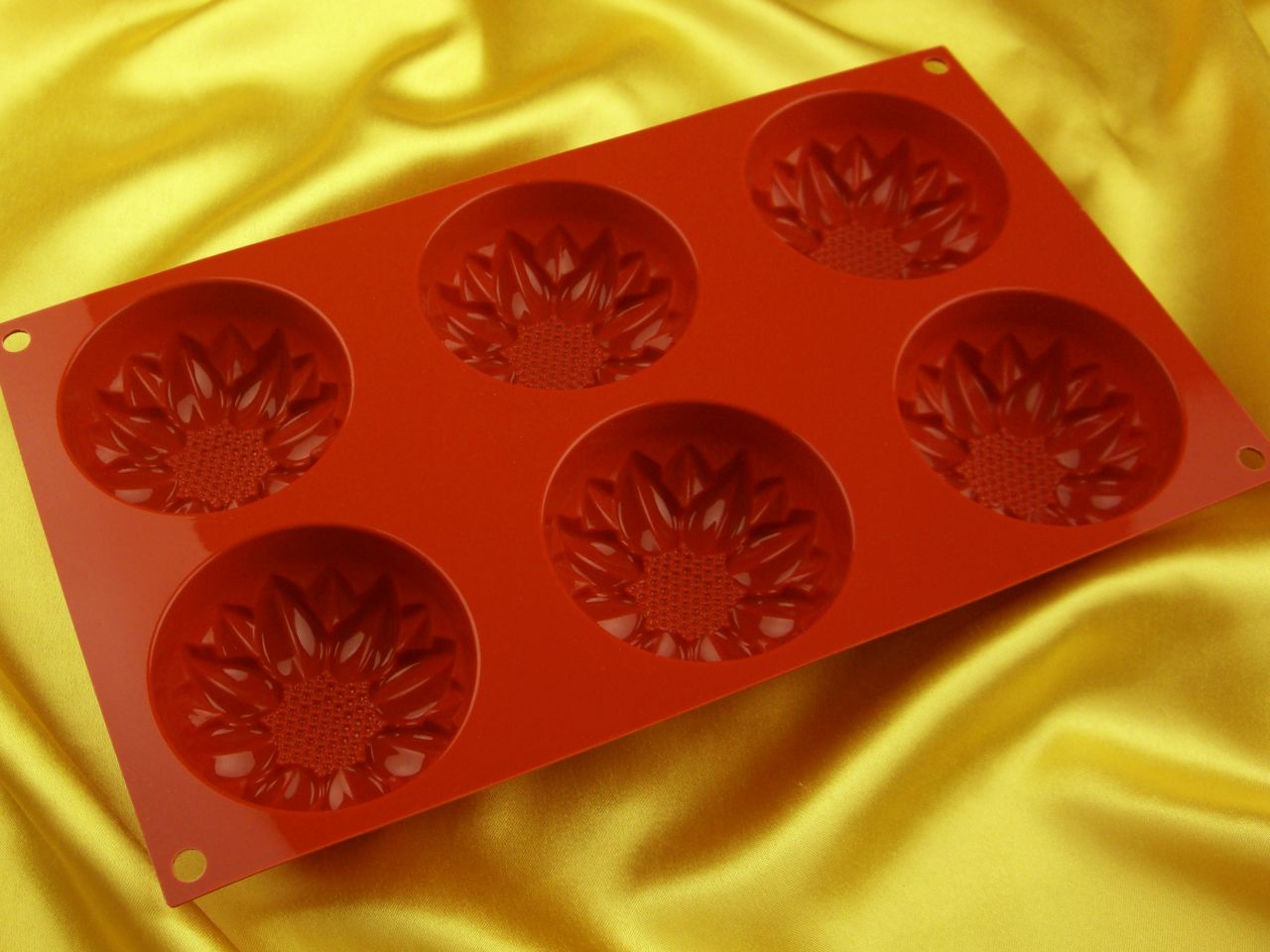 silicone mould mini sunflower