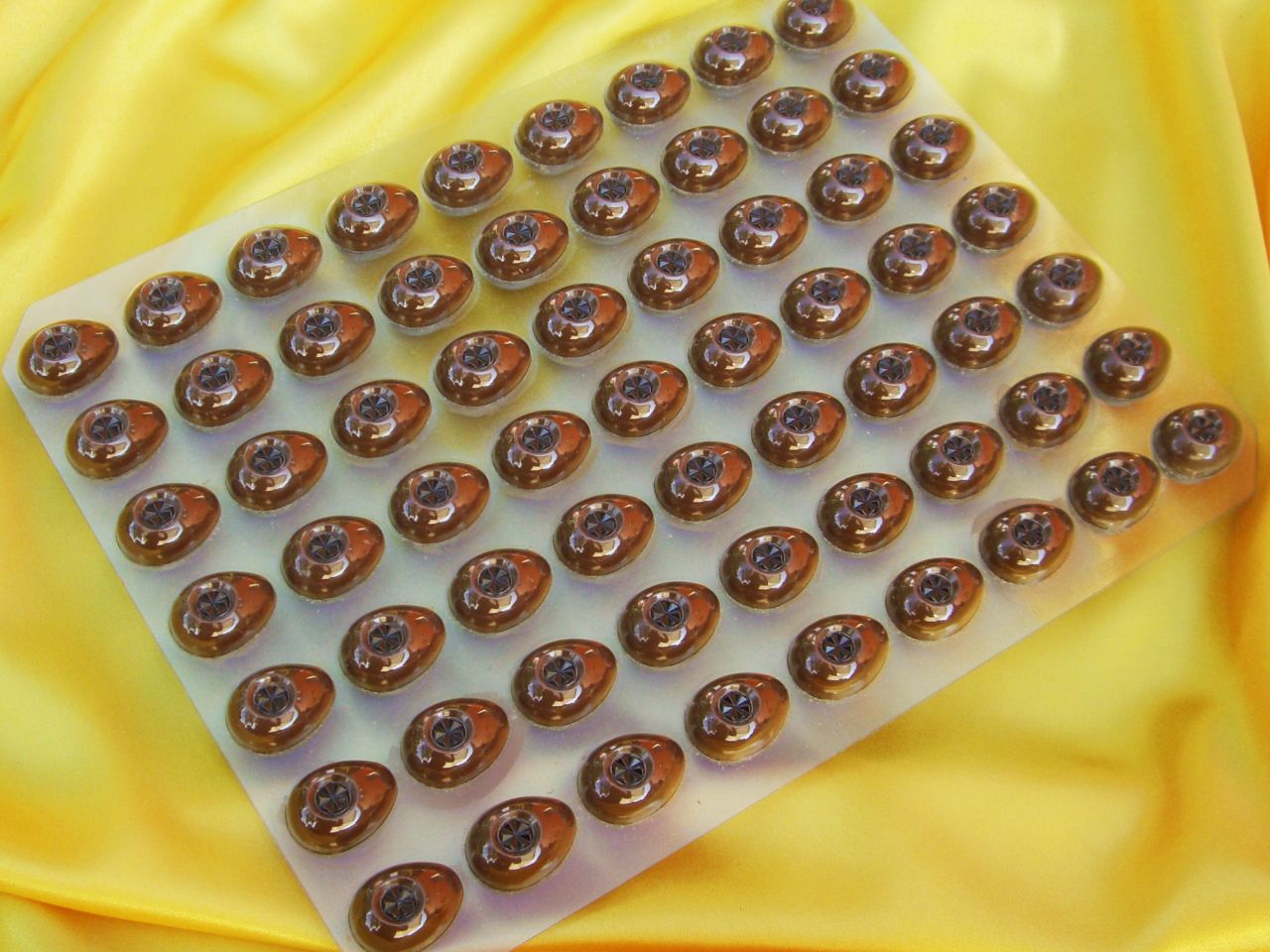 8 folien hohlkoerper mini eier vollmilch