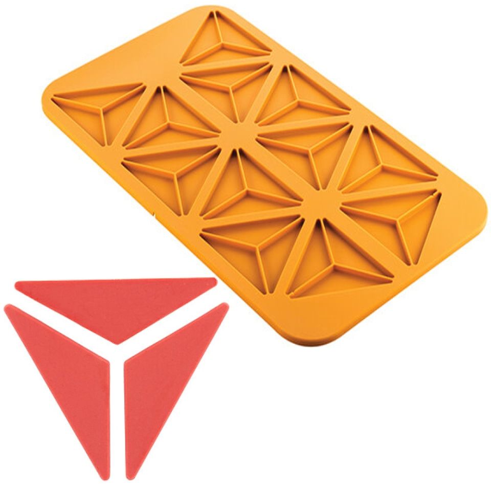 silikomart silicone mould 3 triangles