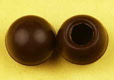 Pralines-Hohlkugeln for filling with creams and Mousses