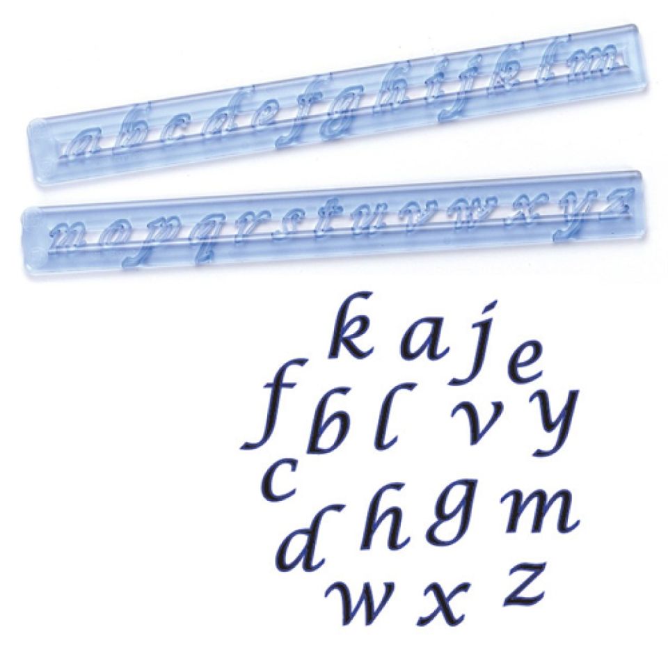fmm cutter lowercase letters script 1 1 5 cm