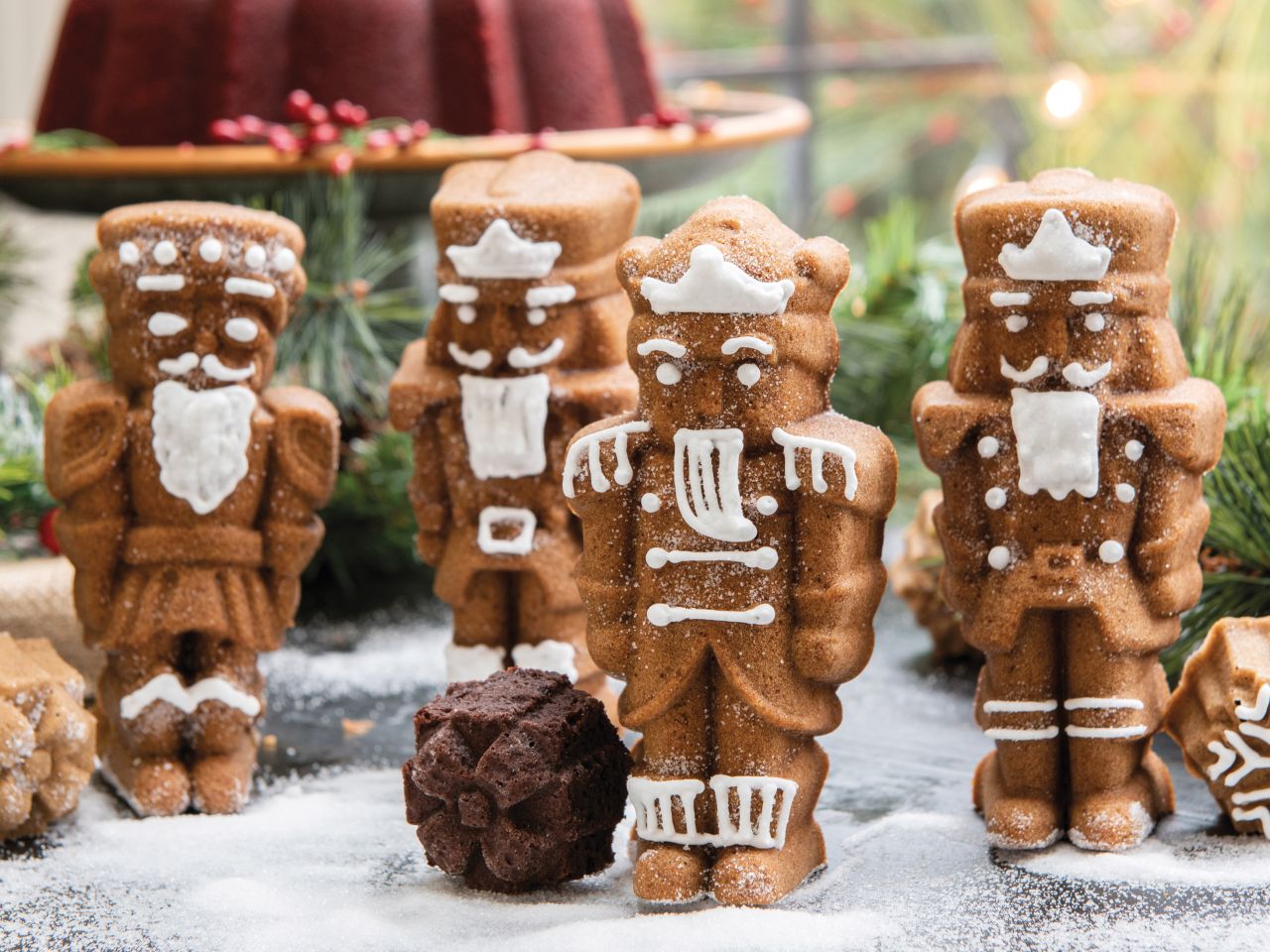 nordic ware nutcracker sweets cakelet pan