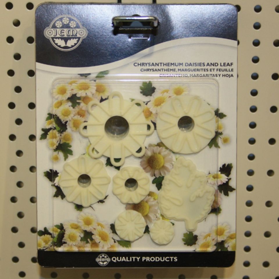 pme fondant ausstecher set chrysantheme 7 teilig