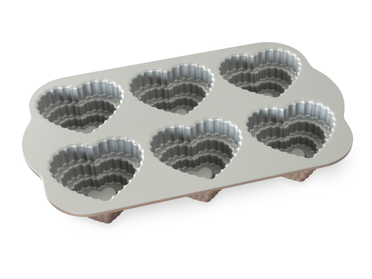 nordic ware tiered heart cakelet pan