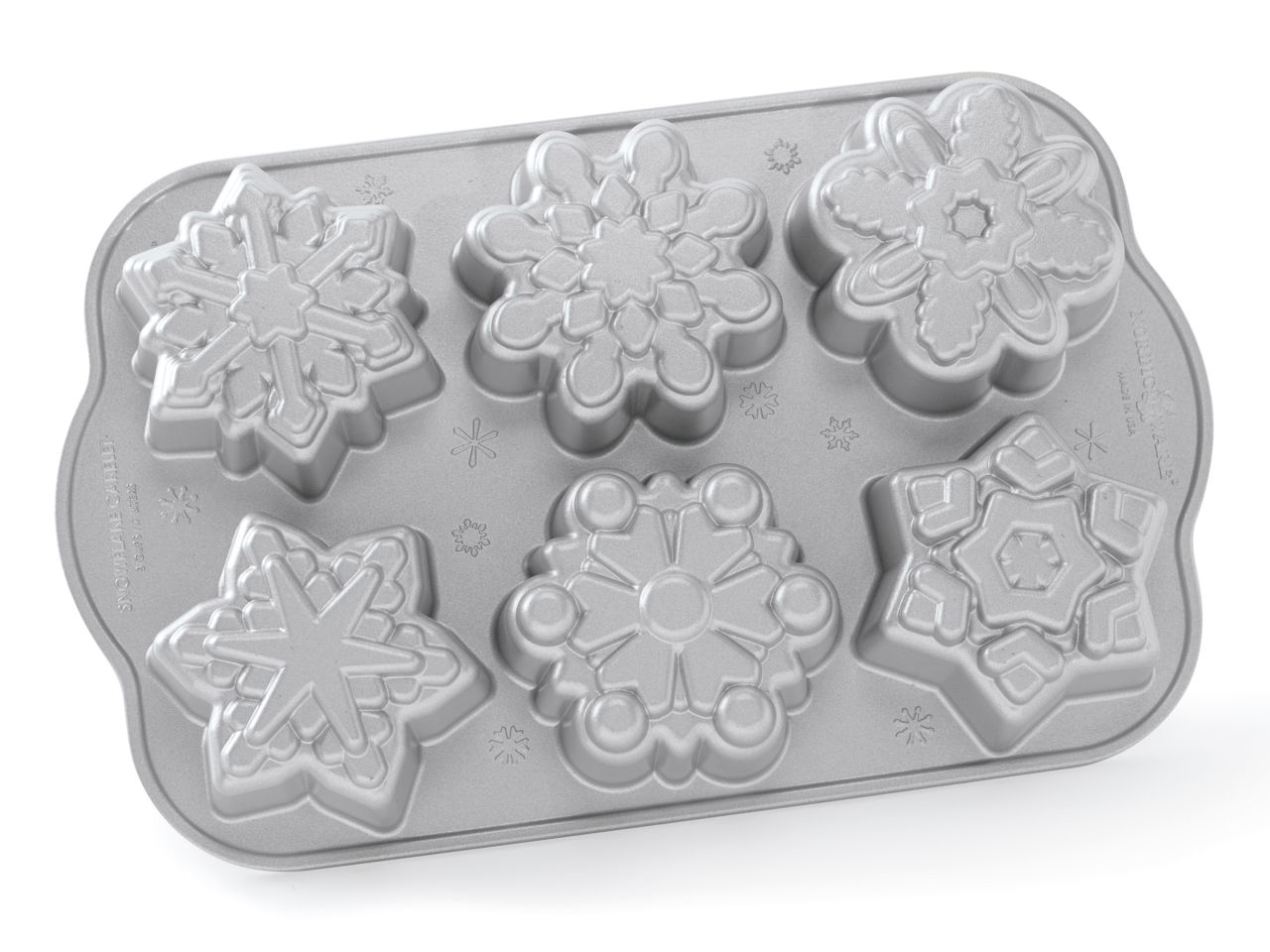 nordic ware frozen snowflake cakelet pan