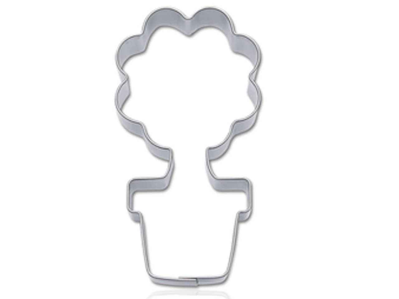 plaetzchen ausstecher blumentopf 7 5cm fuer kekse