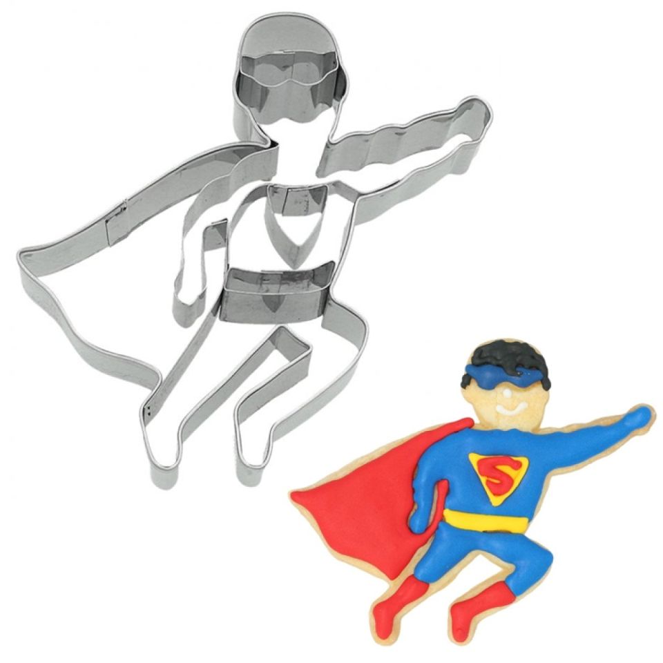 superhero cookie cutter 9cm