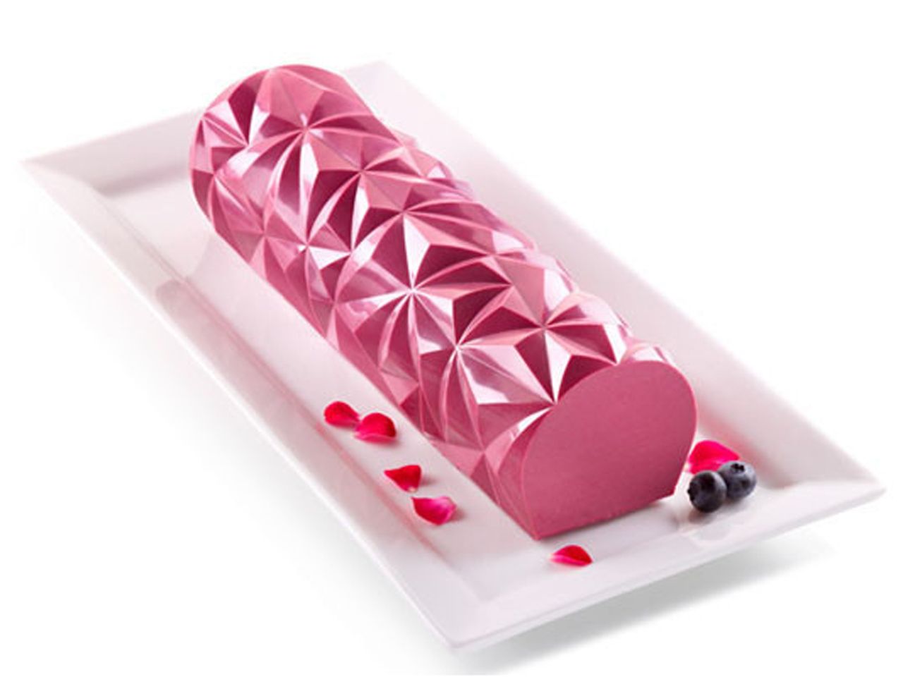 silicone mould diamond buche