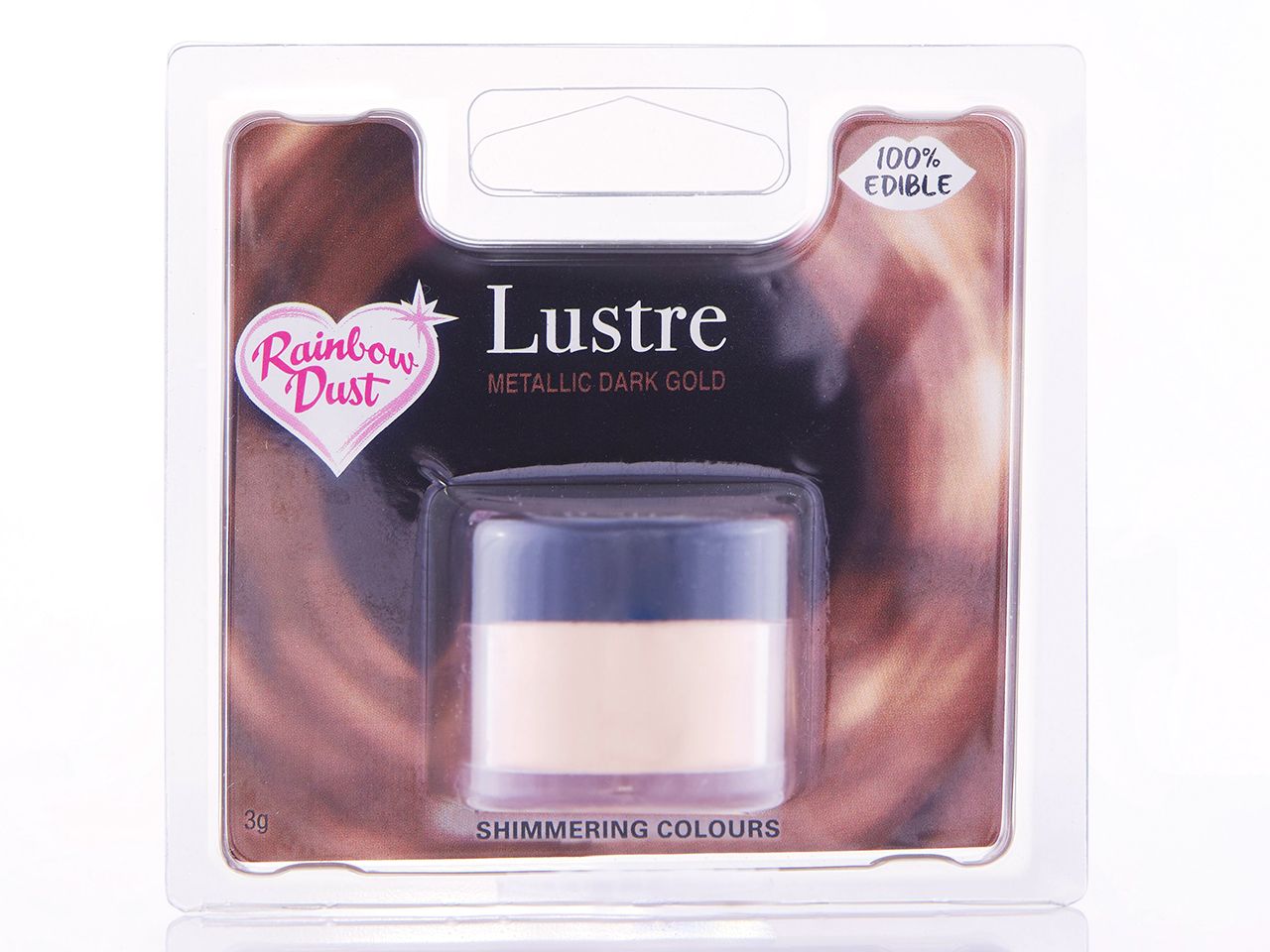 rd food colouring powder metallic bronze 3g