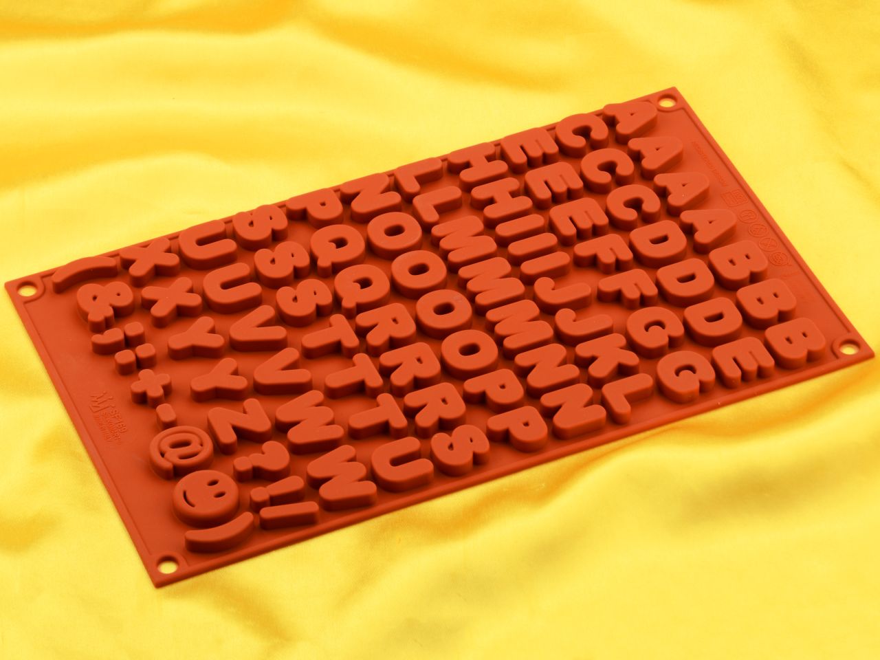 silicone mould small letters