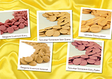 Probiersets for Testen various chocolaten and couverturen