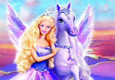 Barbie-motifs for cake photos and fondant paper