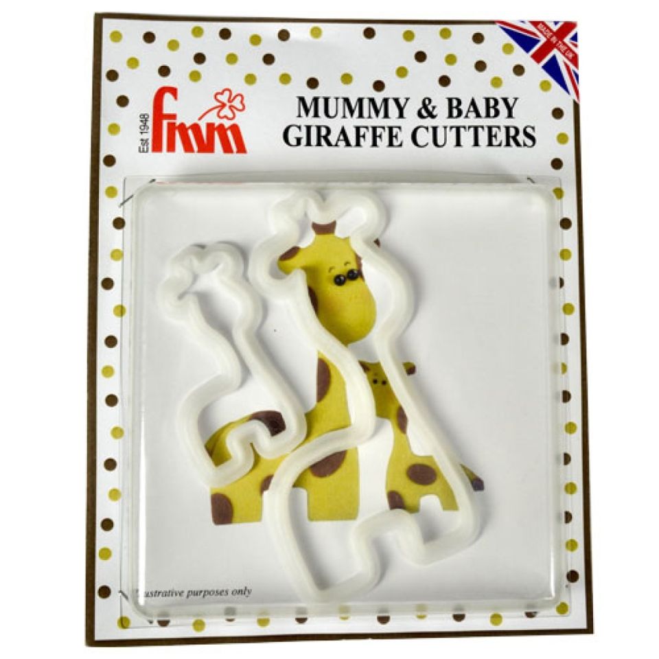 fondant cutter giraffes 10 5 cm 5 7 cm
