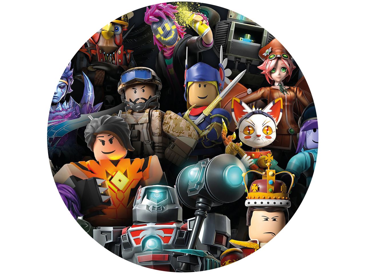 tortenaufleger roblox 2 rund 20cm