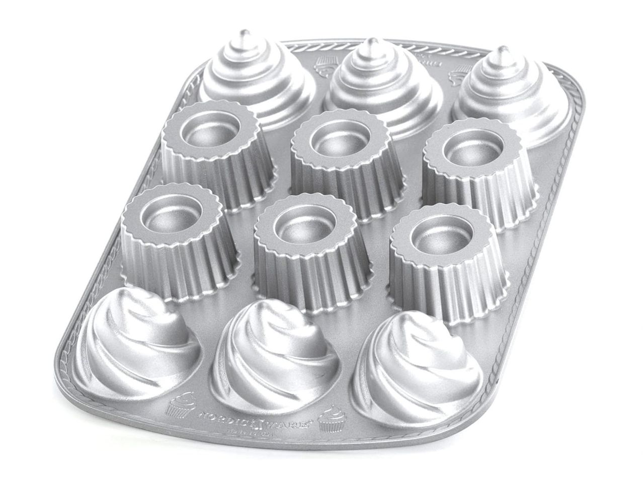 nordic ware pro cast filled cupcakes pan