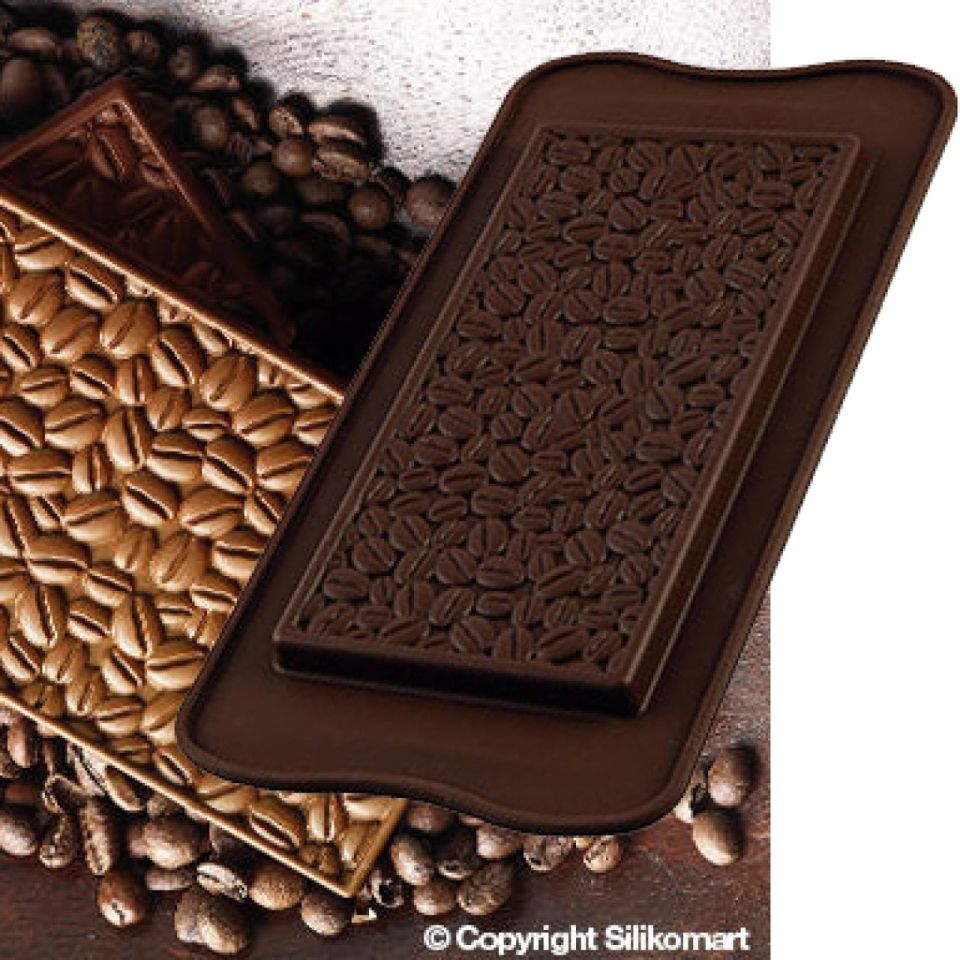 silikomart coffee bean silicone mould approx 15 5x7 5cm