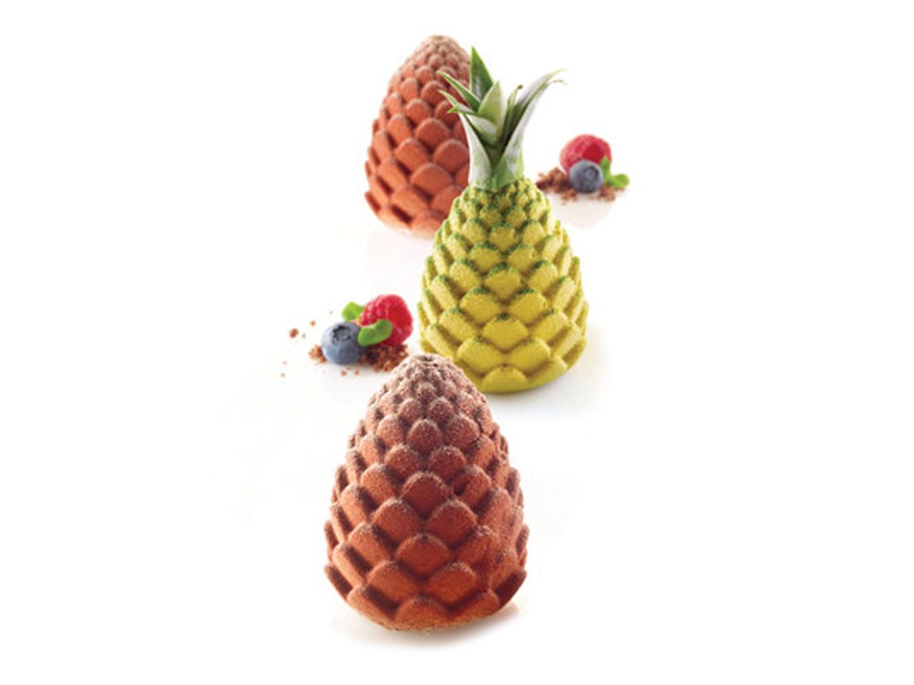 silicone mould foresta ananas 110