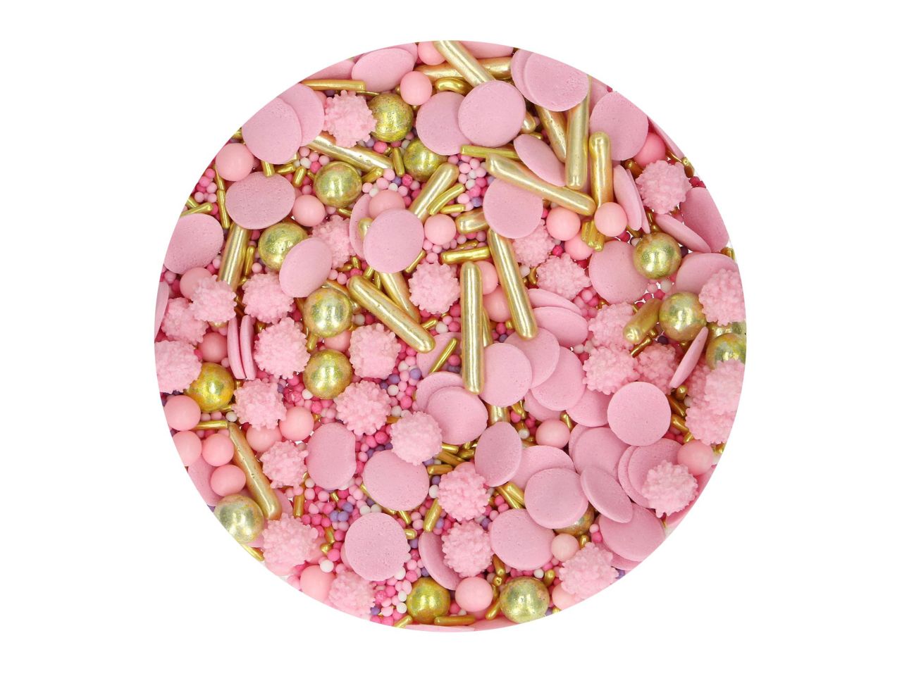 sprinkles glamour pink mix zuckerstreusel 65g