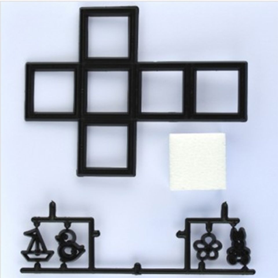 fondant cutter set building block