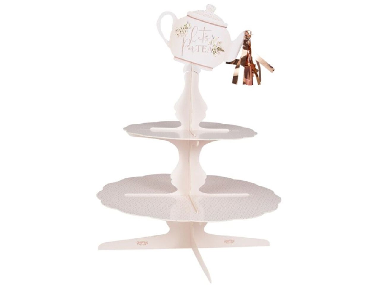 cupcakes etagere muffinstaender rosa teekanne