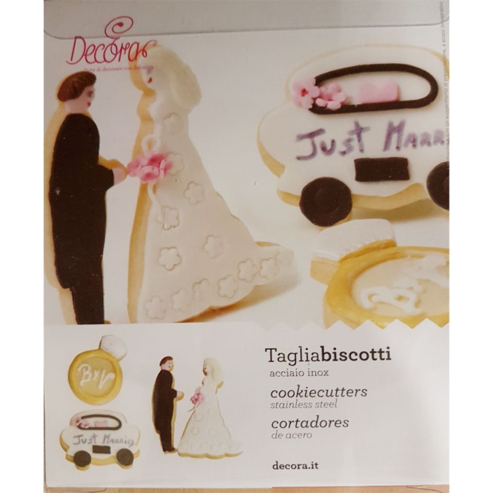 plaetzchen ausstecher set hochzeit 4 teilig