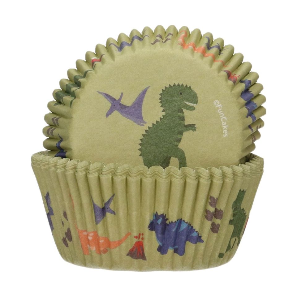 muffin paper cups dino 48 pieces
