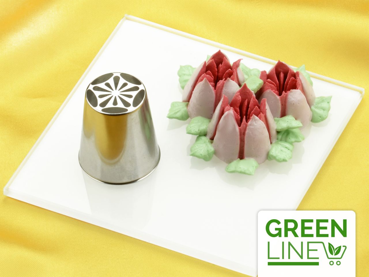 icing nozzle star magnolia greenline