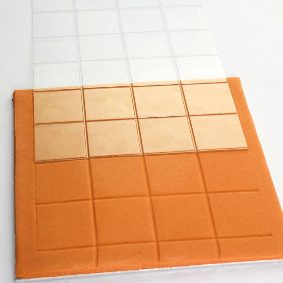 praegematte quadrat 15x30 cm