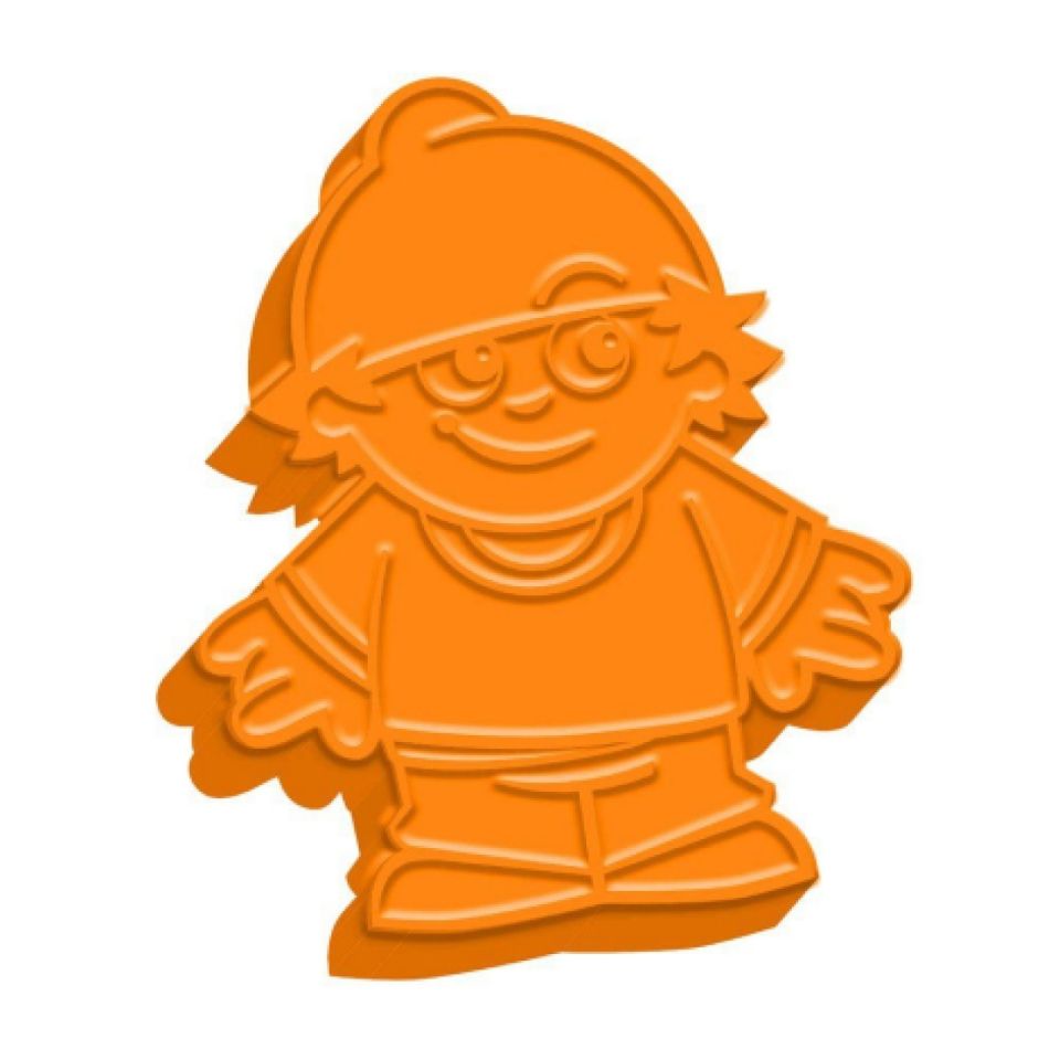mainzelfigure birthday cake silicone pan