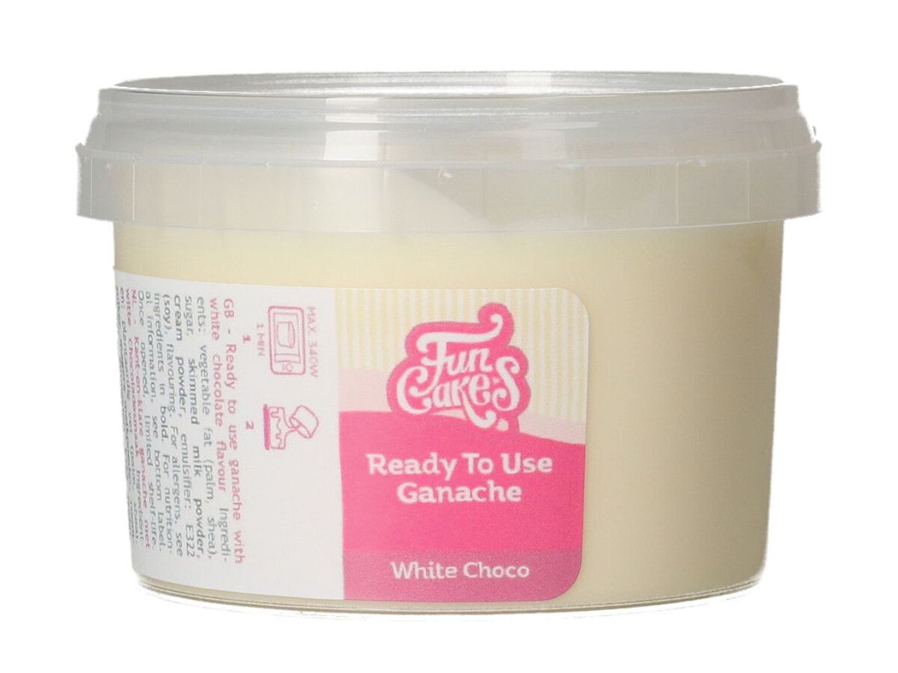 funcakes schokoganache weiss 260g