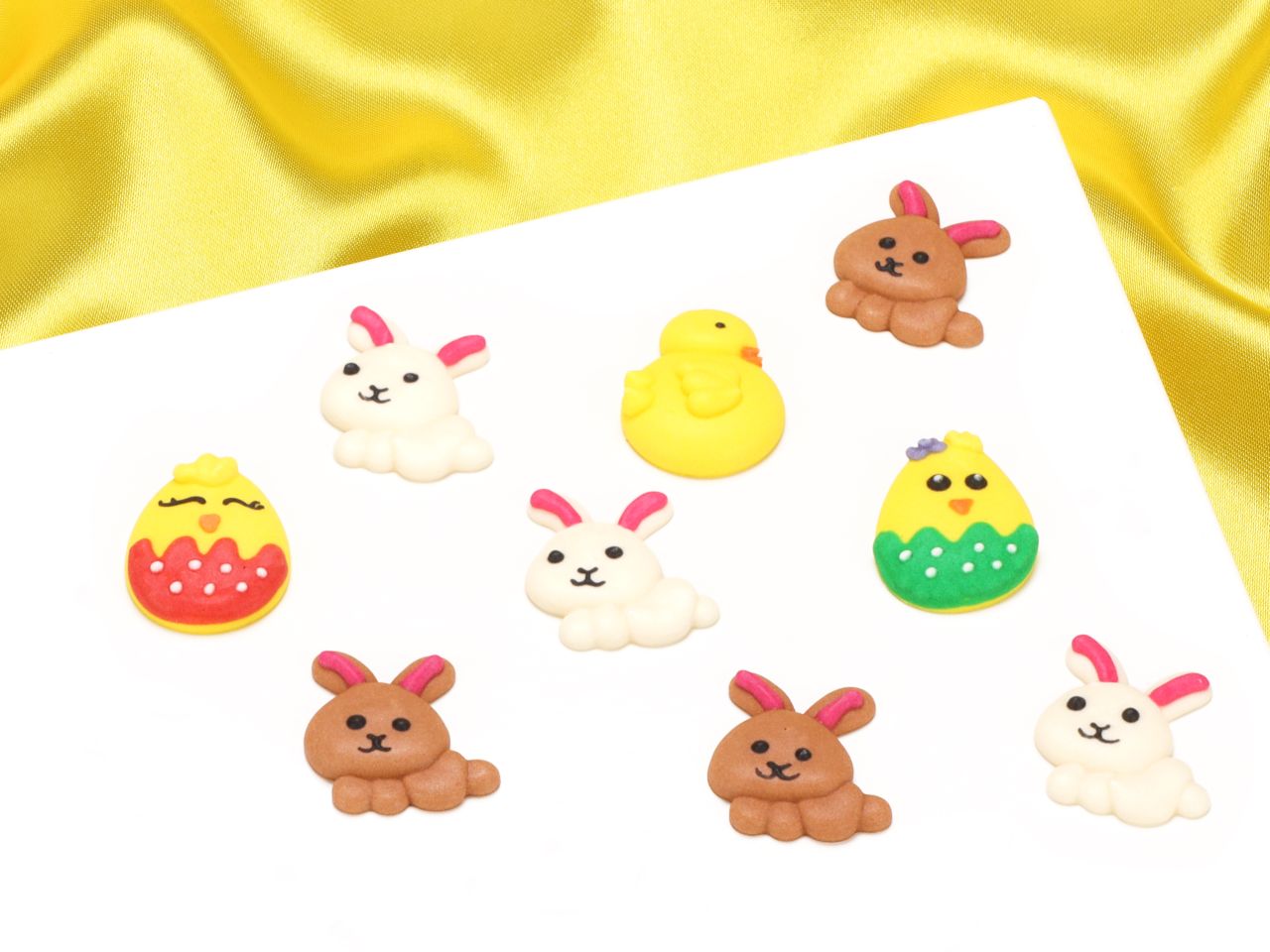 sugar decoration easter 35mm 90 pieces