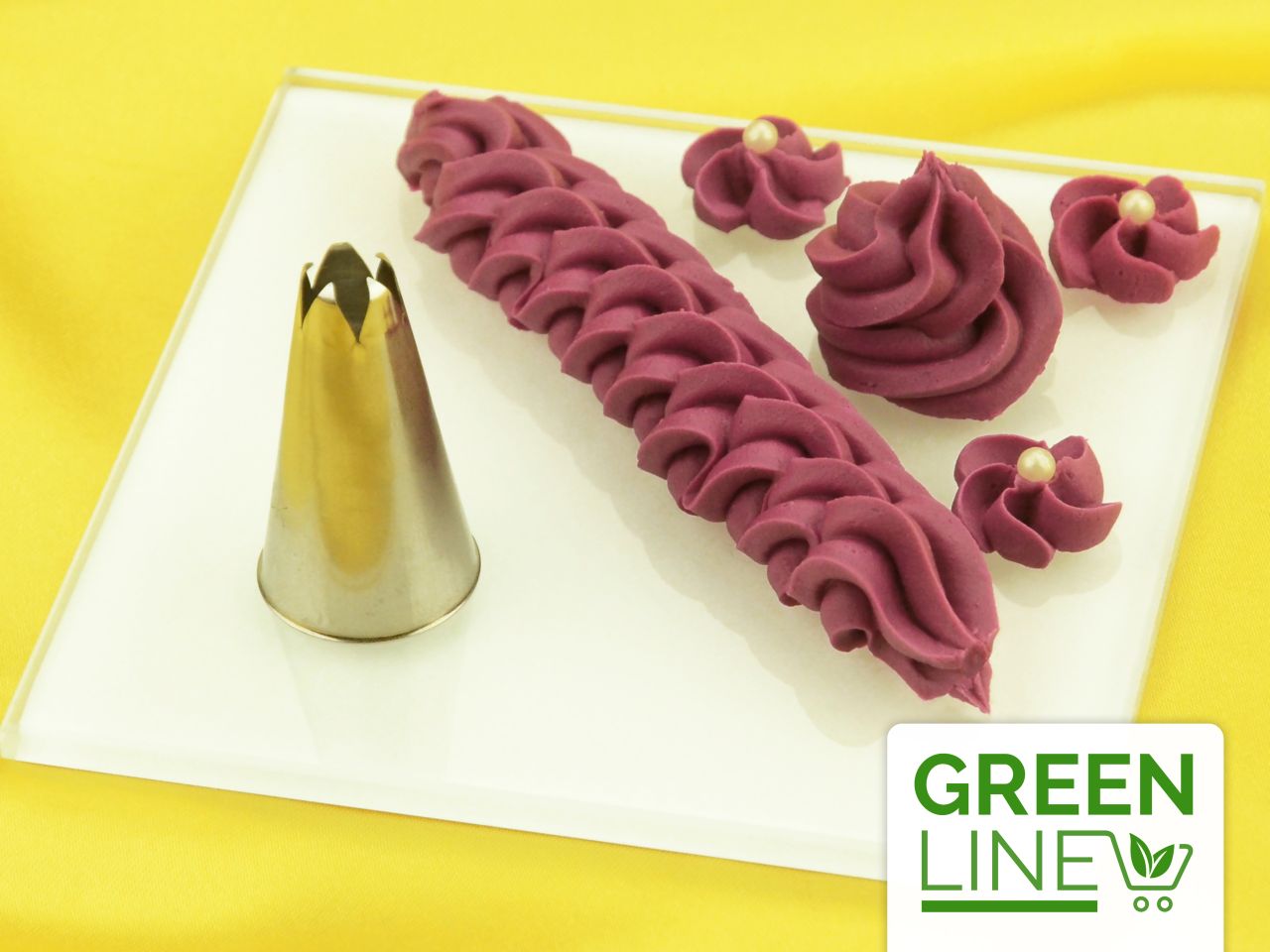 decorating nozzle five star greenline