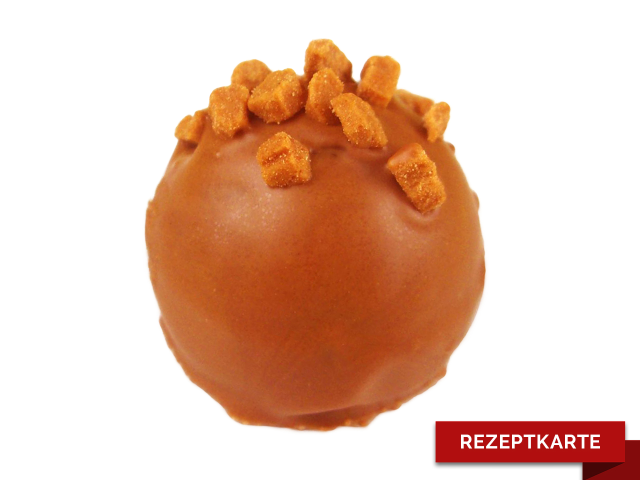 toffee pralinen rezeptkarte